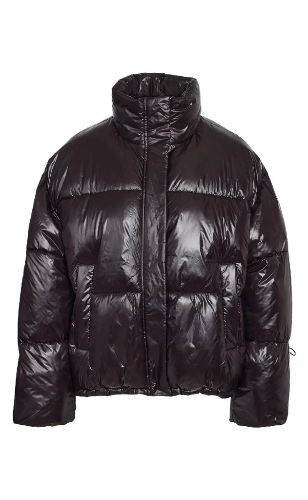 Noisy May Jakke - Allie Shiny - Black