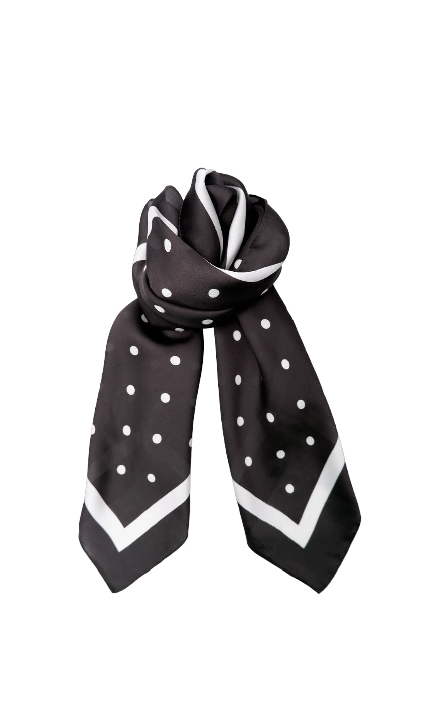 Black Colour Skjerf - Adaline - Black