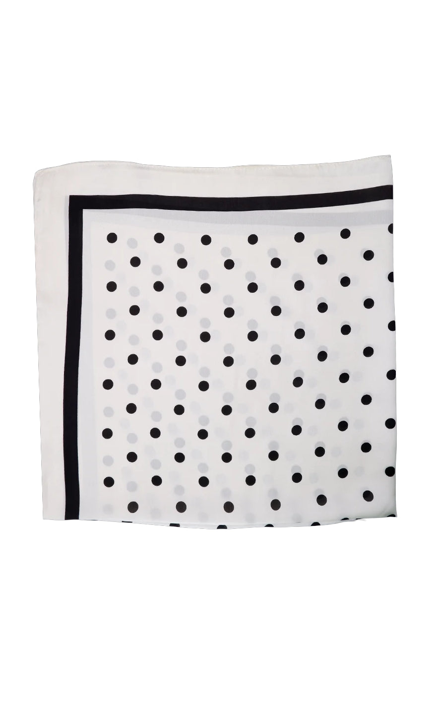 Black Colour Skjerf - Adaline - Off White