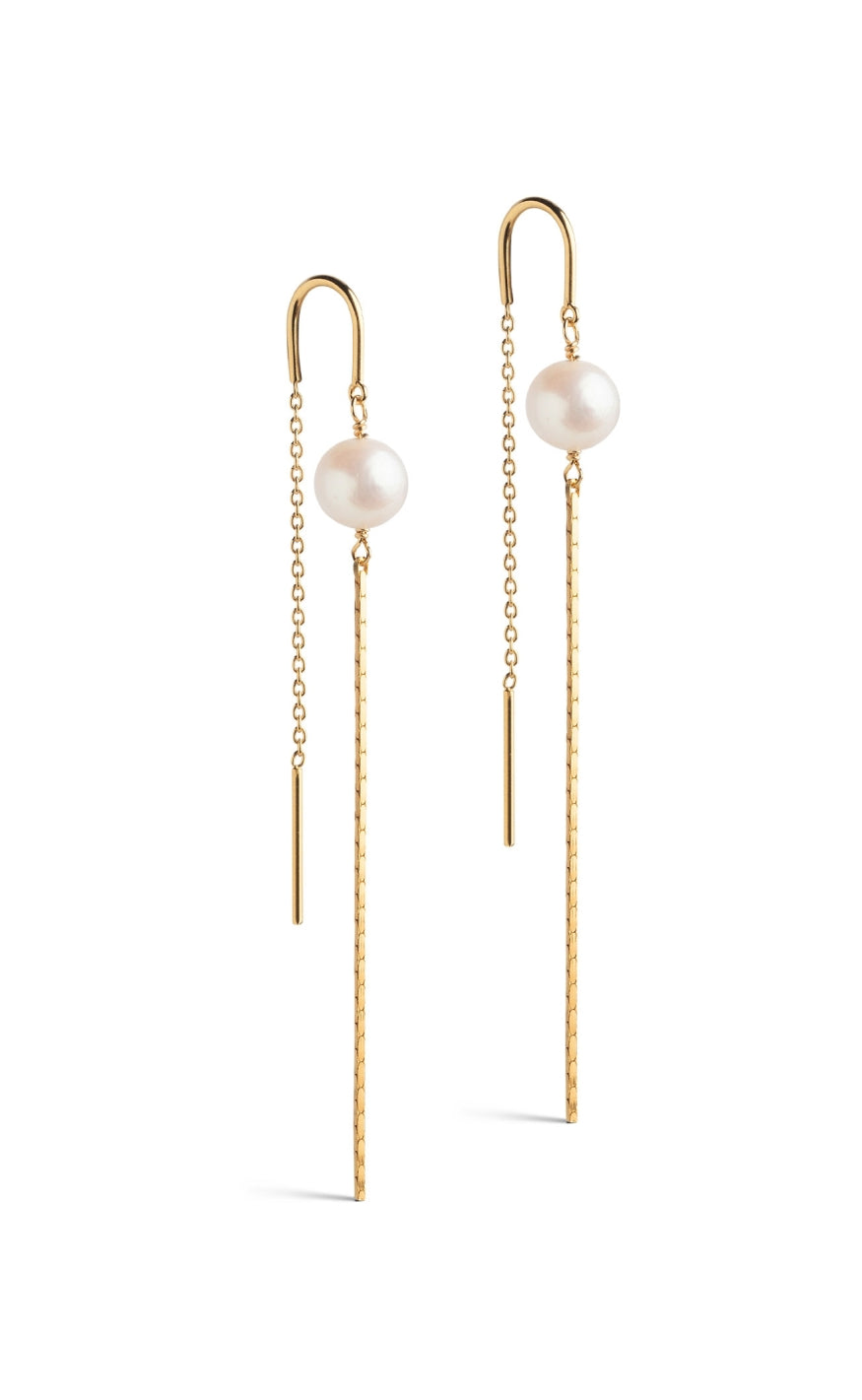ENAMEL Copenhagen Øreringer - Aga - Pearls