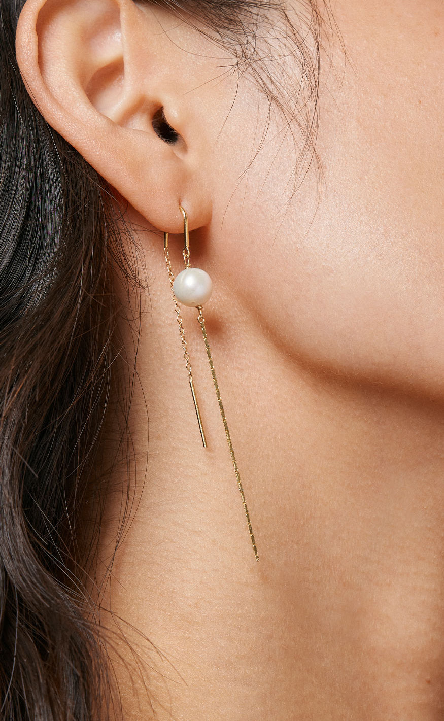 ENAMEL Copenhagen Øreringer - Aga - Pearls
