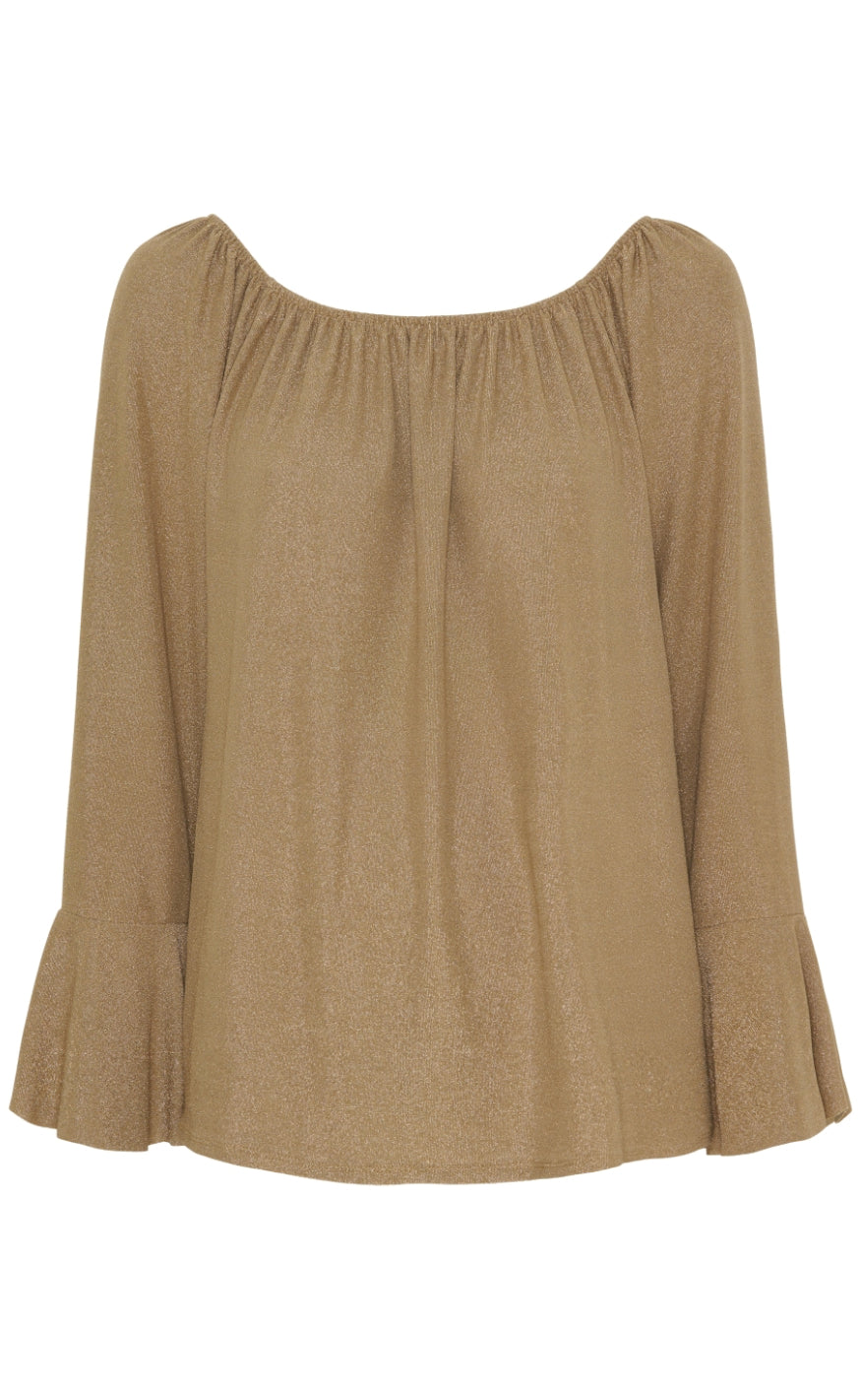 Marta Du Chateau Bluse - 6139 Alexandra - Camello