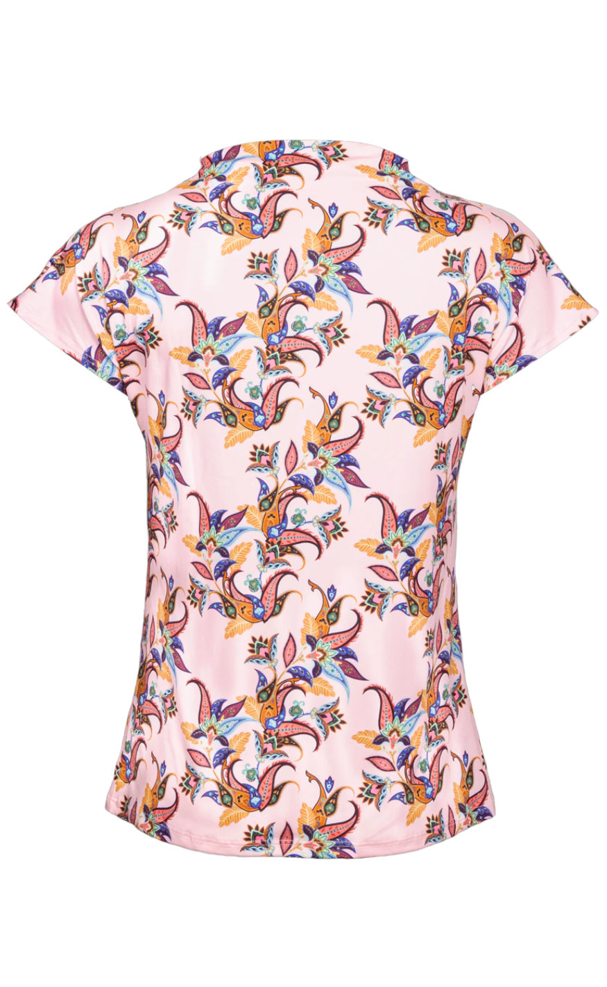 Liberte Topp - Alma - Rosa Multicolour Paisley