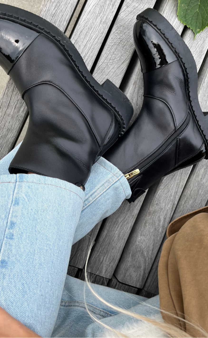 Copenhagen Shoes Støvler - Amie - Black Pant