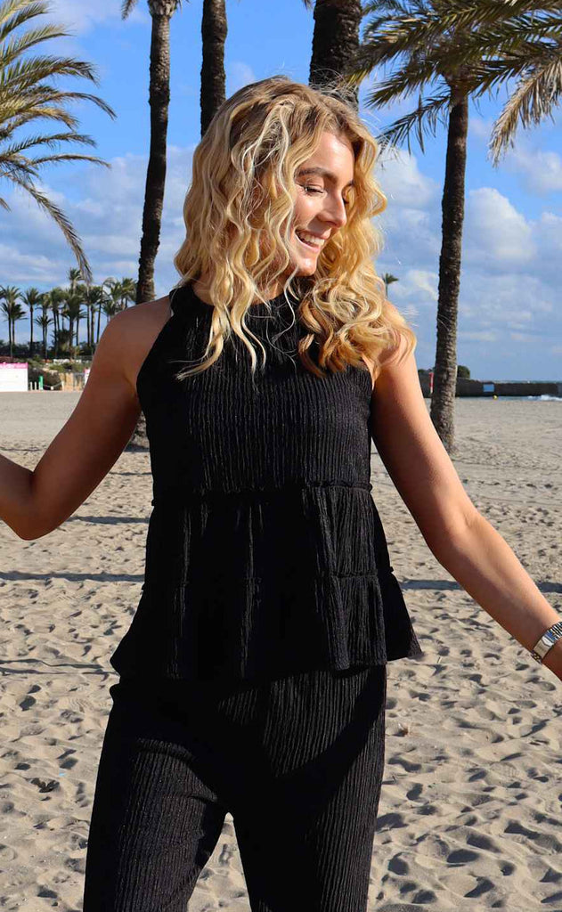 Liberte Topp - Anni - Black