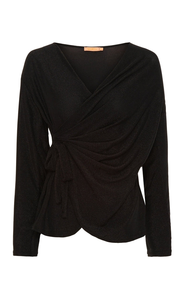 Marta Du Chateau Bluse - 1612 Andi - Black