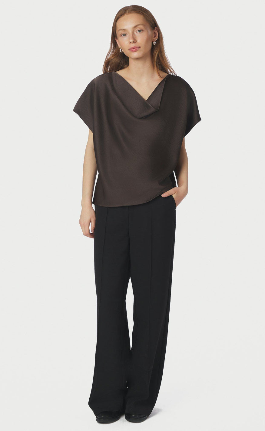 Neo Noir Topp - Annabeth - Dark Brown