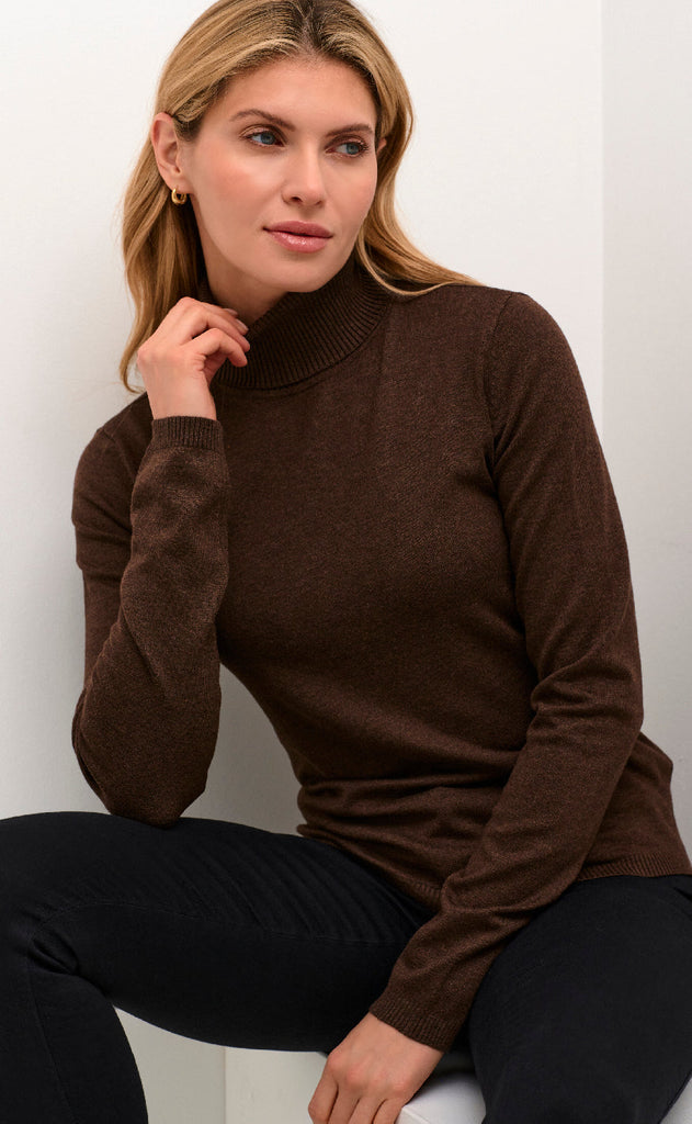 Culture Bluse - Annemarie - Demitasse Melange