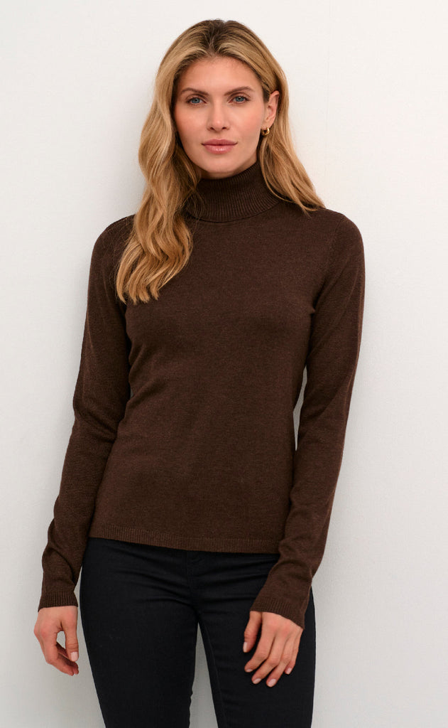 Culture Bluse - Annemarie - Demitasse Melange