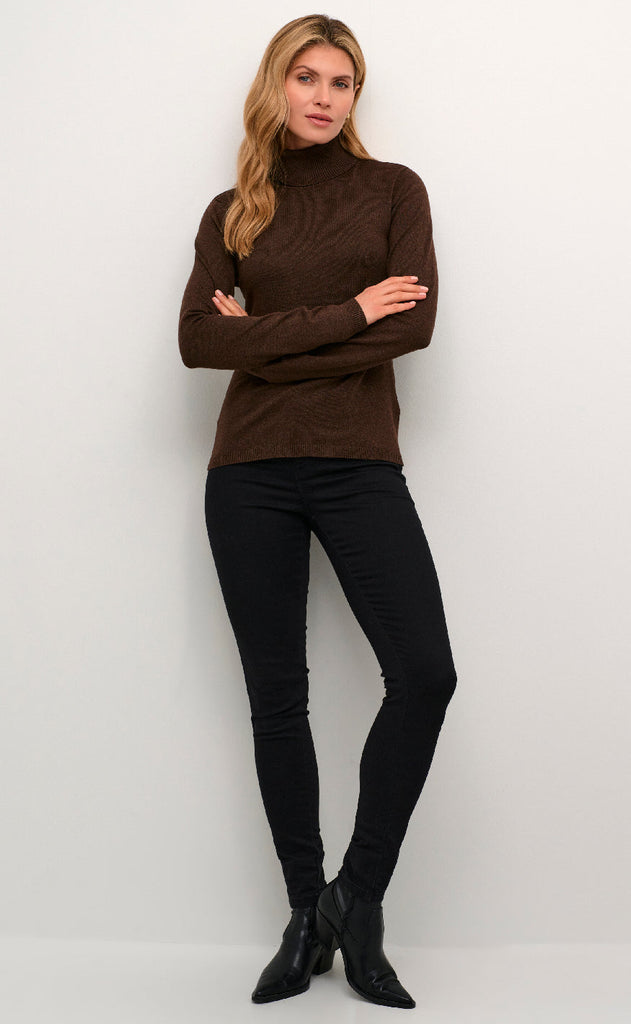 Culture Bluse - Annemarie - Demitasse Melange