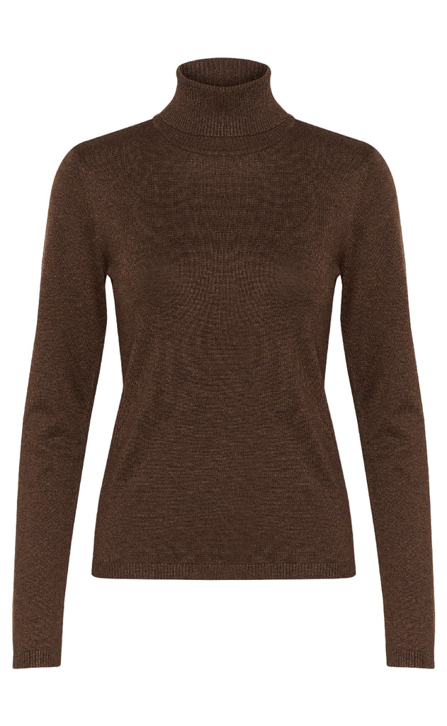 Culture Bluse - Annemarie - Demitasse Melange