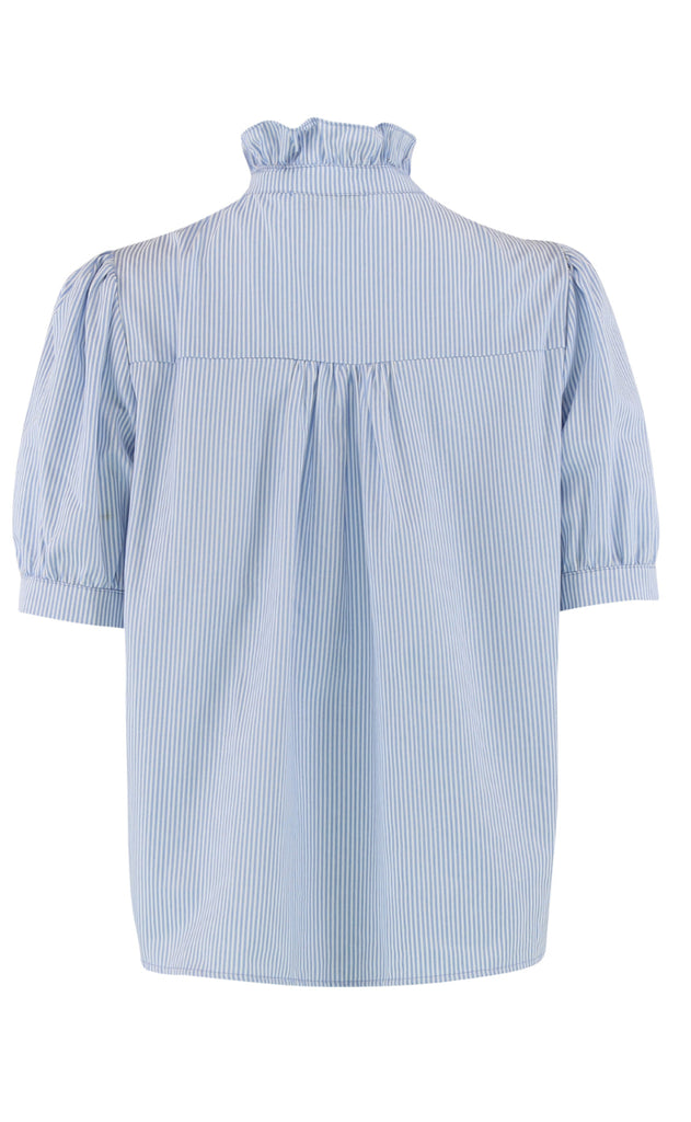 Continue Bluse - Ariana - Blue Stripe