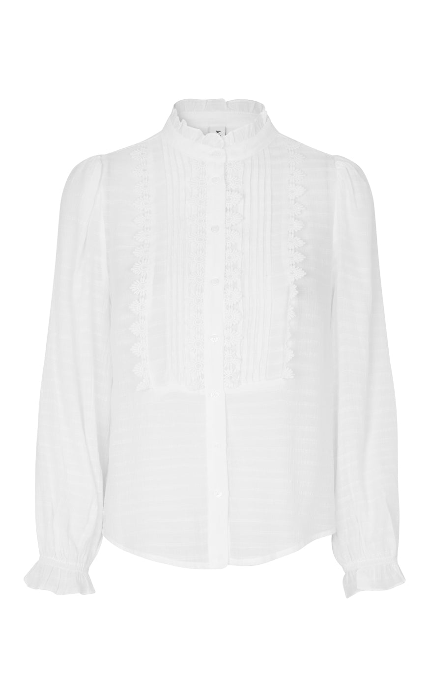Lollys Laundry Skjorte - Ariel - White