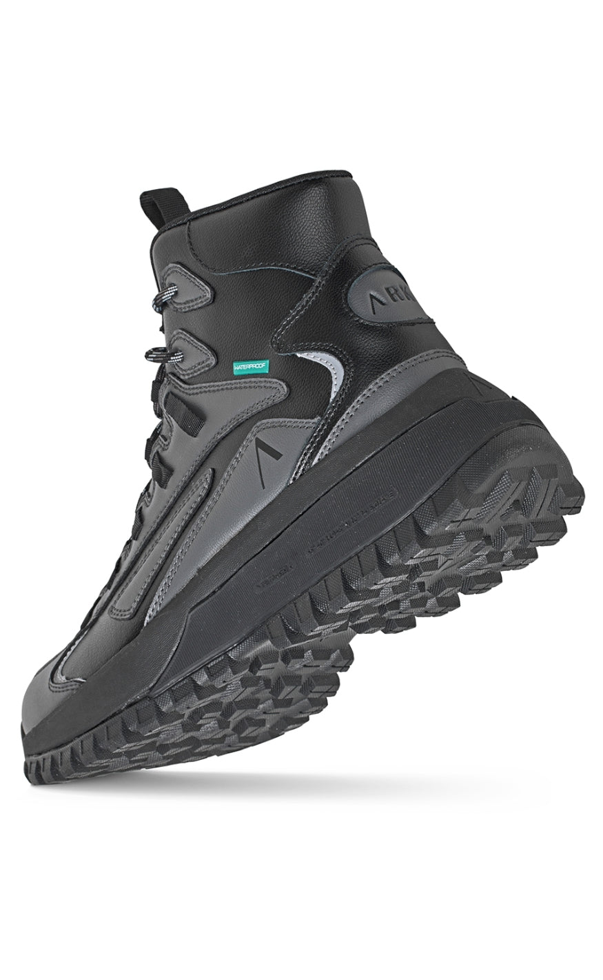 ARKK Copenhagen Sko - Apaze HighTopp - Black Castlerock