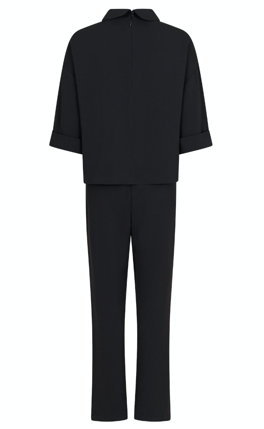 Neo Noir Jumpsuit - Arlo - Black