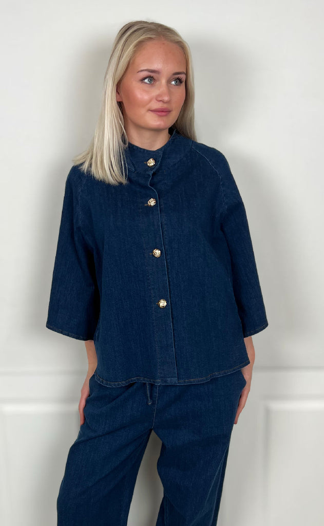 Marta Du Chateau Jakke - Arwen -Medium Blue