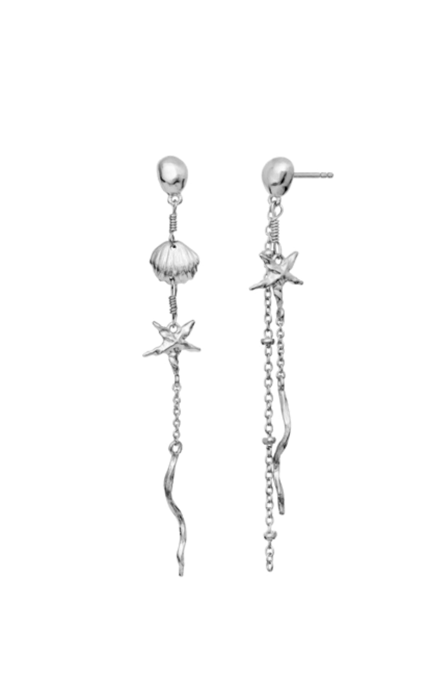 Maanesten Øreringer - Aruba - Silver