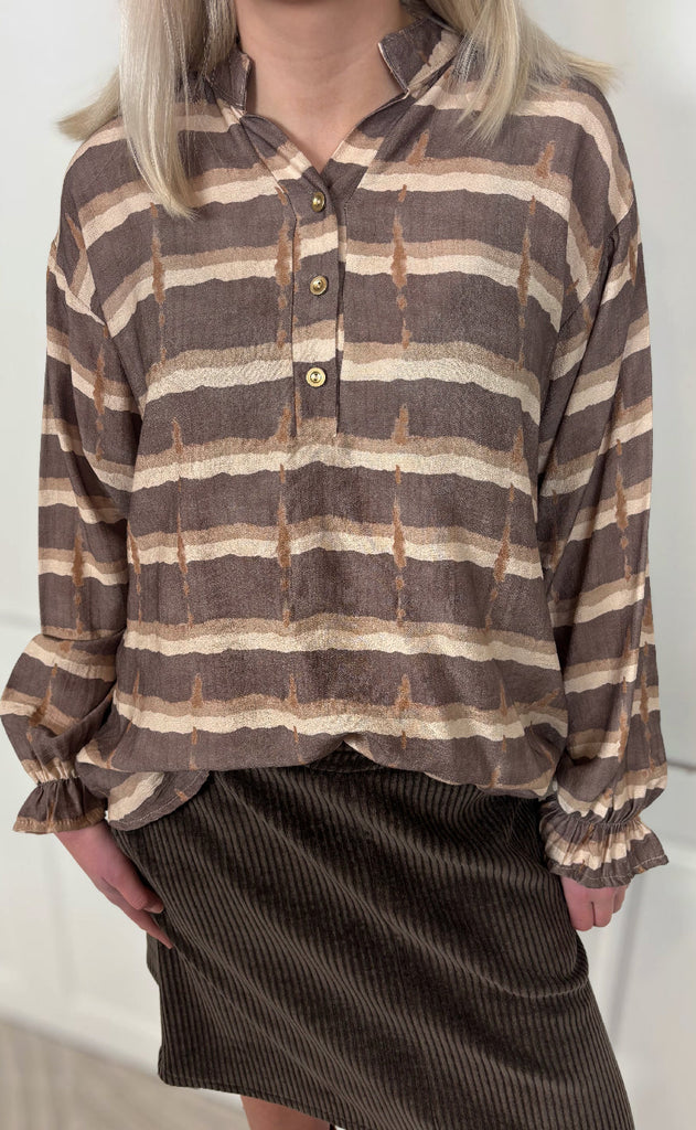 Marta Du Chateau Skjorte - Aspen - Fango