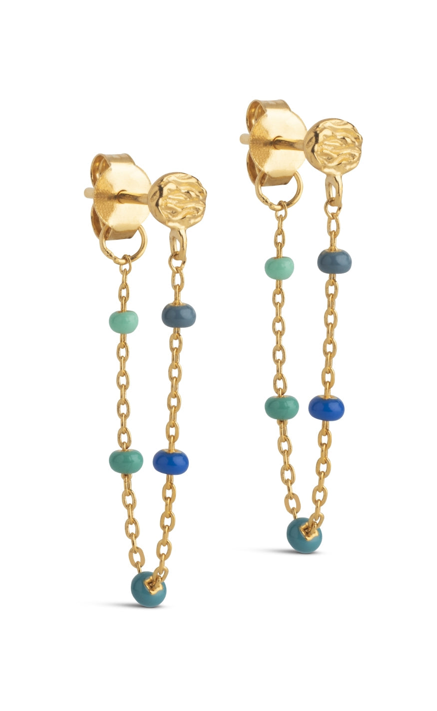 ENAMEL Copenhagen Øreringer - Lola - Atlantic