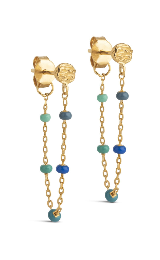 ENAMEL Copenhagen Øreringer - Lola - Atlantic