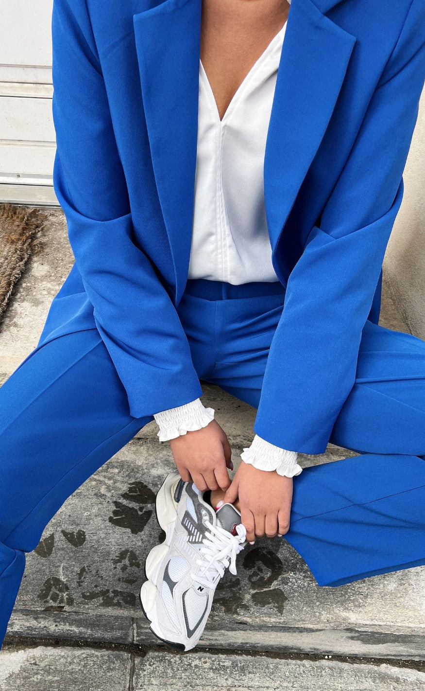Neo Noir Blazer - Avery Suit - Blue