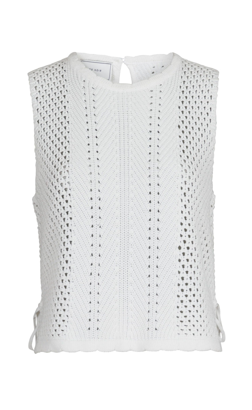 Neo Noir Topp - Aza Crochet - Off White
