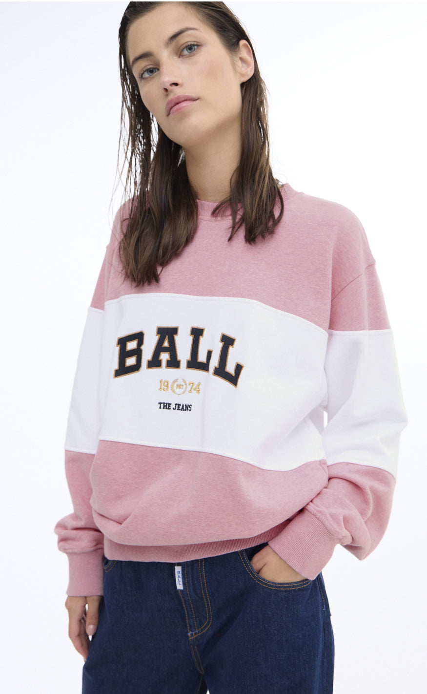 BALL Original Sweatshirt - Montana - Azalea Pink Melange