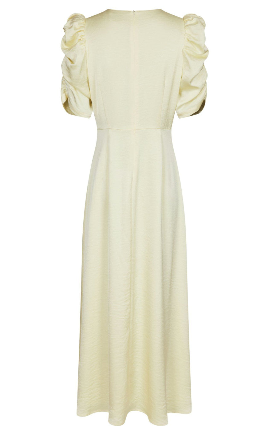 Neo Noir Kjole - Benuti Solid - Light Yellow