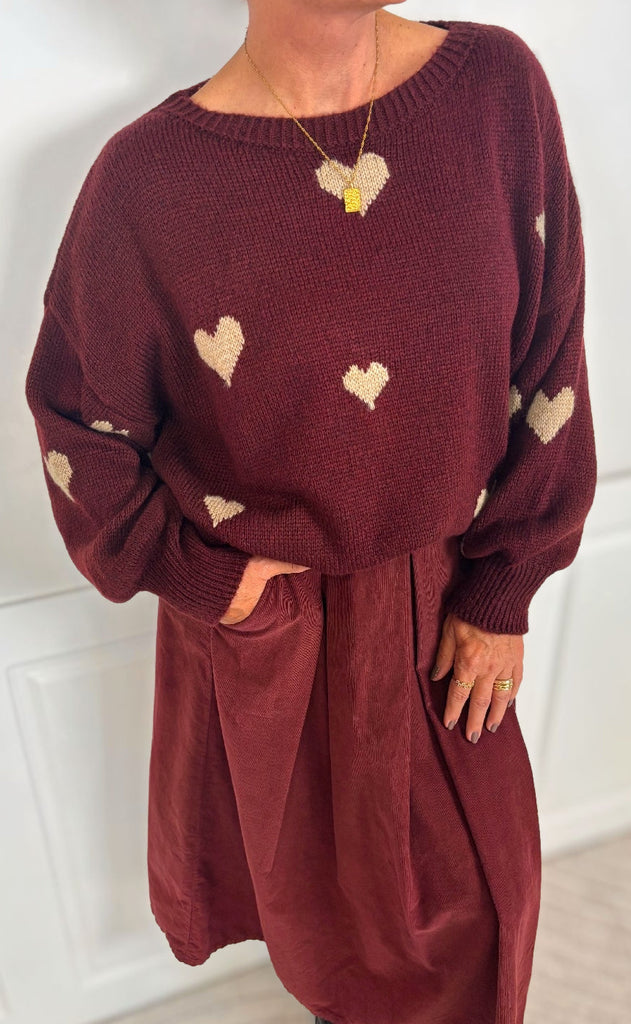 Marta Du Chateau Genser - Clover - Bordeaux