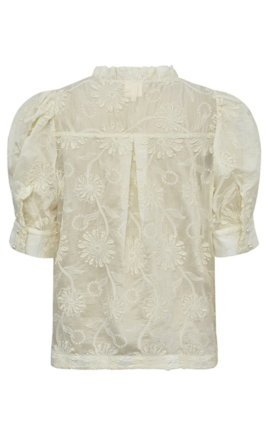 Gossia Bluse - Amar - Creme