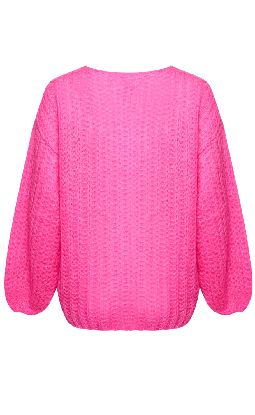 Noella Sweater - Joseph - Bright PInk