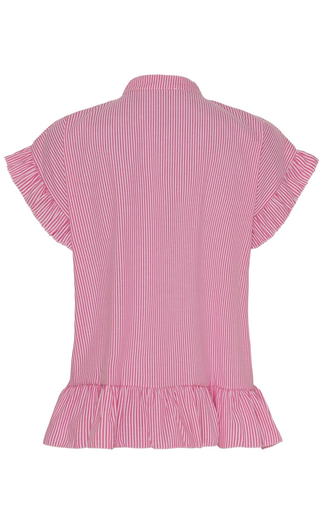 Marta Du Chateau Bluse - 5805 Cila - Fuxia Stripe