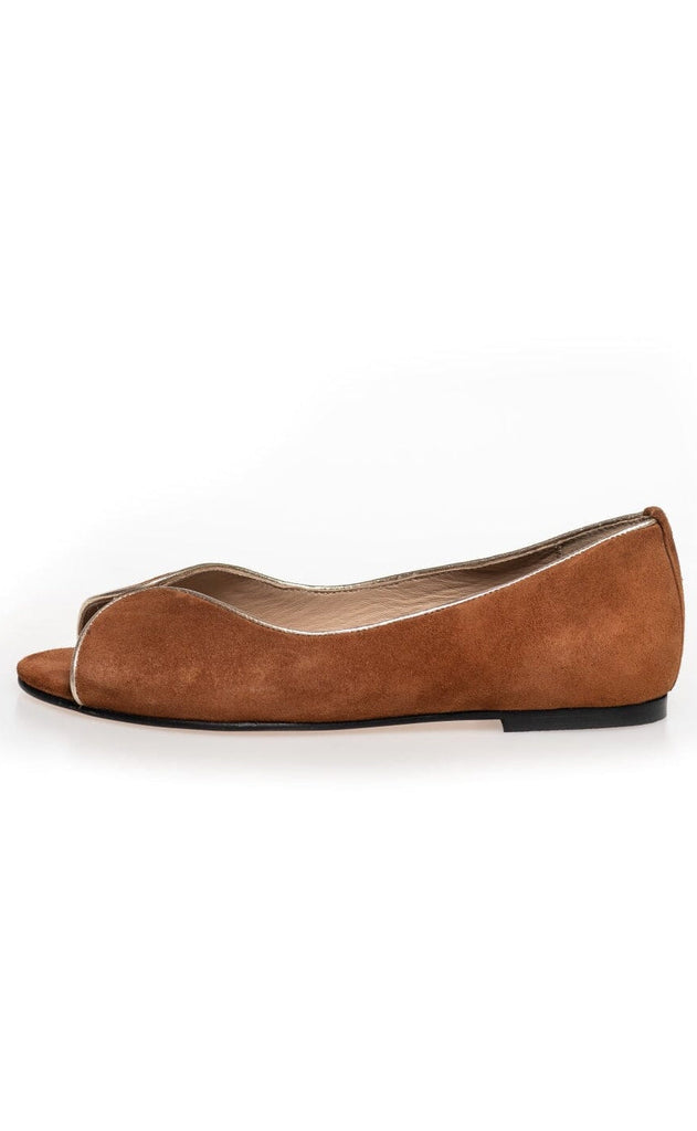 Copenhagen Shoes Ballerina - Like A Melody - Cognac