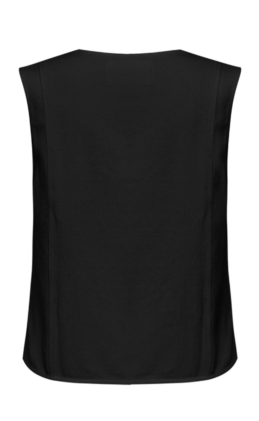 Global Funk Topp - Ciana Scallop-G - Black
