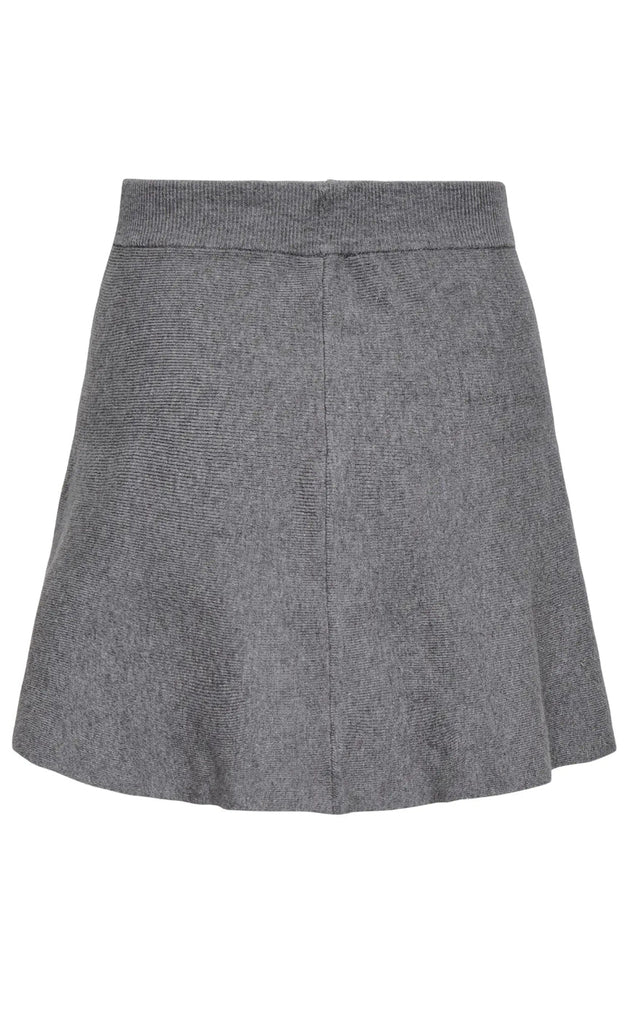 ONLY Skjørt - Cosima - Medium Grey Melange