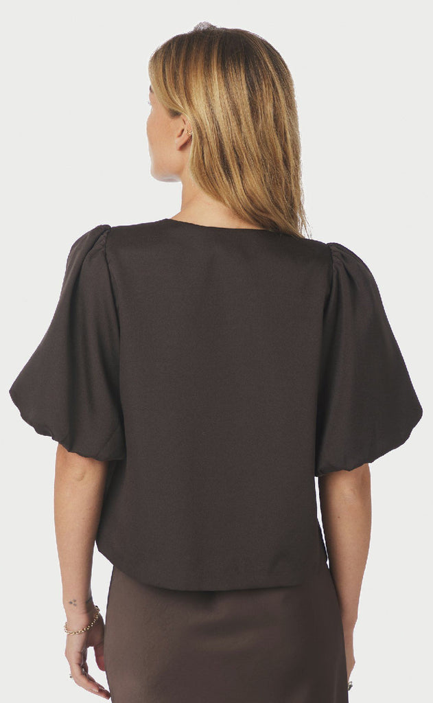 Neo Noir Bluse - Aisa Dull - Brown