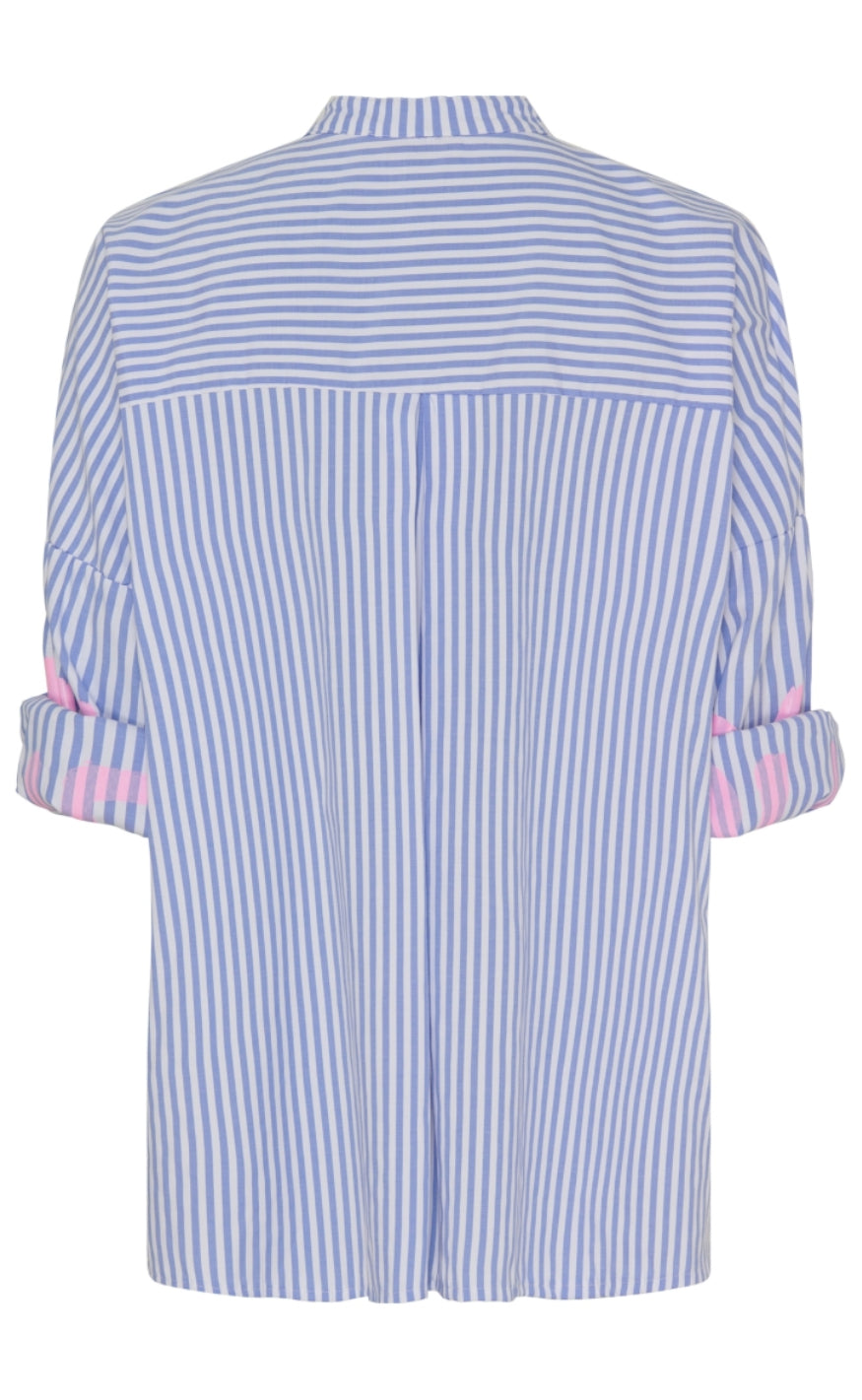 Marta Du Chateau - Noelle Shirt - Blue