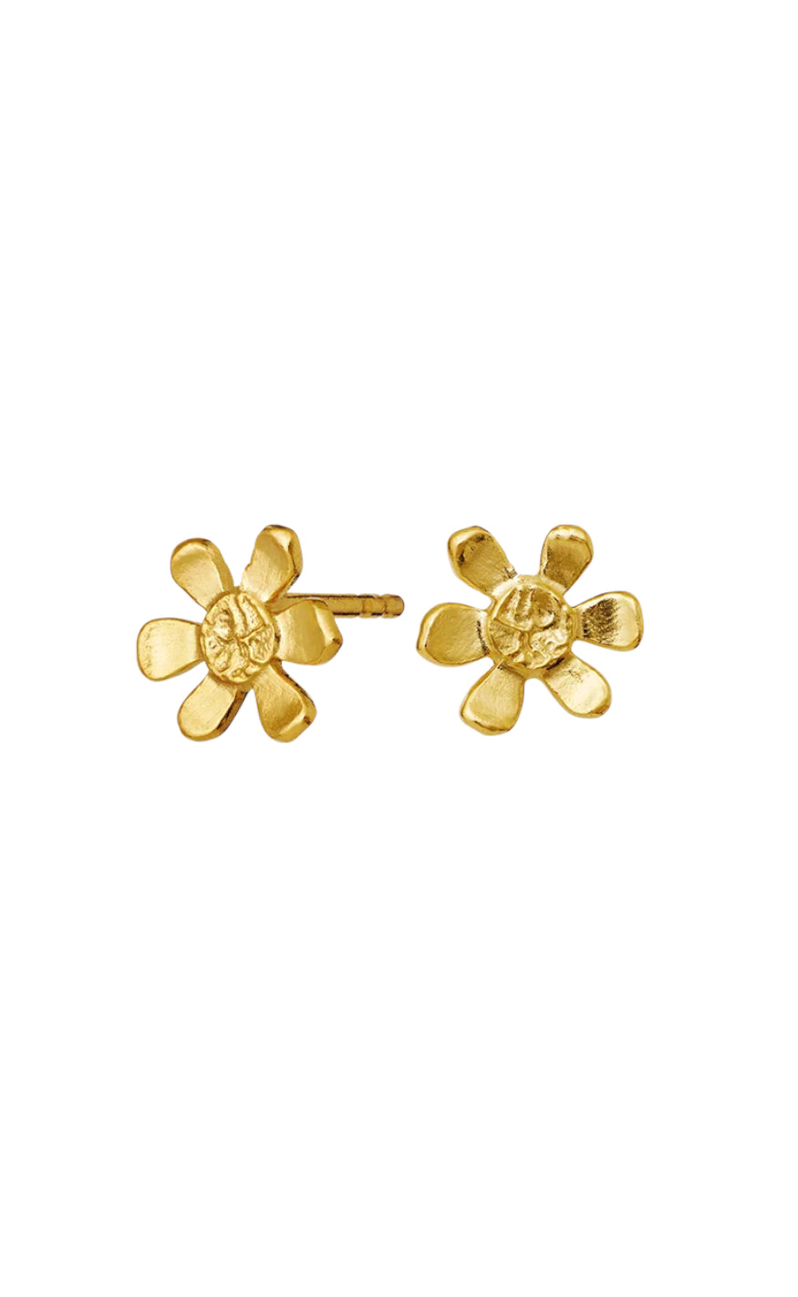 Maanesten Øreringer - Blossom - Gold Colour