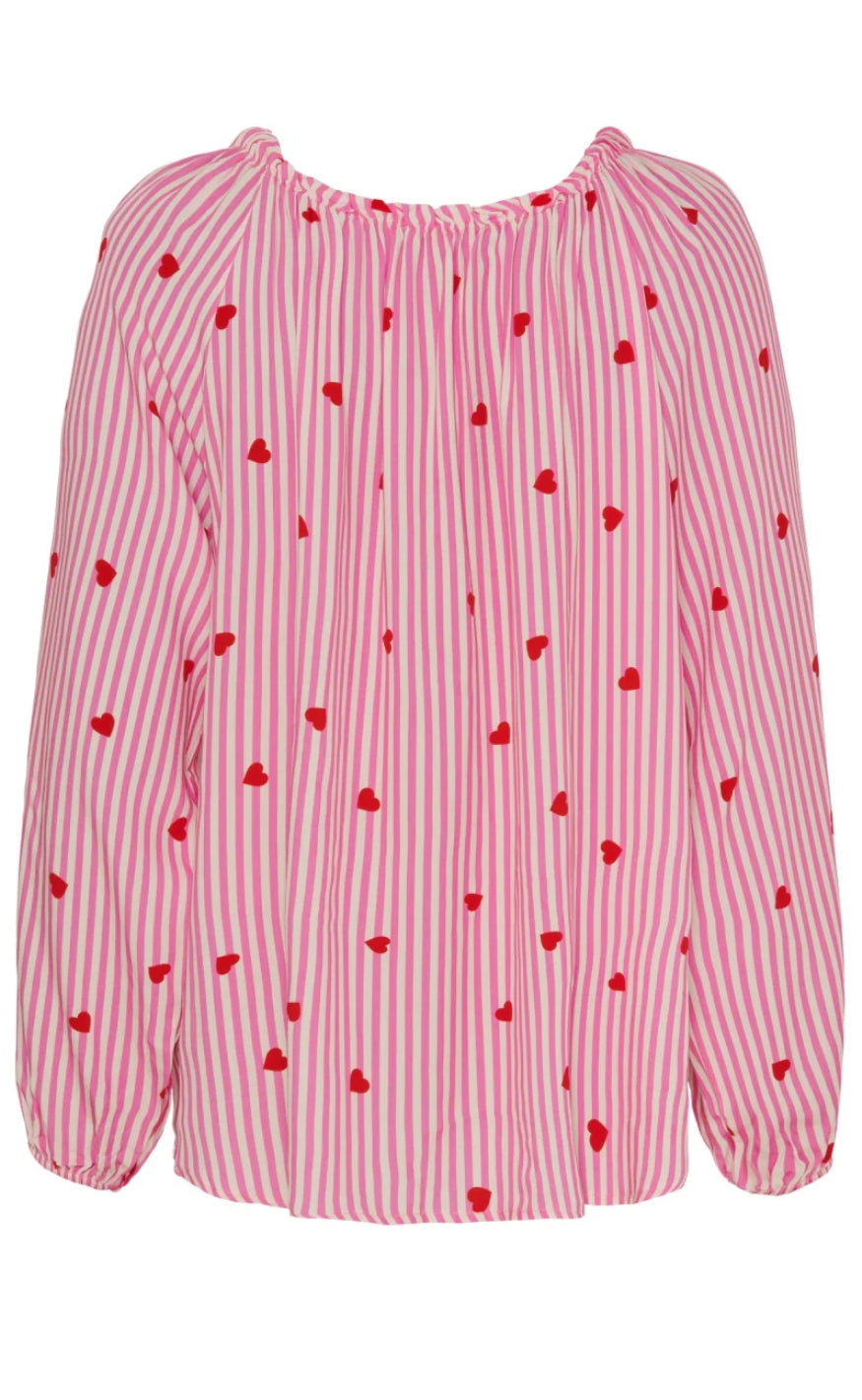 Marta Du Chateau Bluse - 6100 Nadia - Fuxia