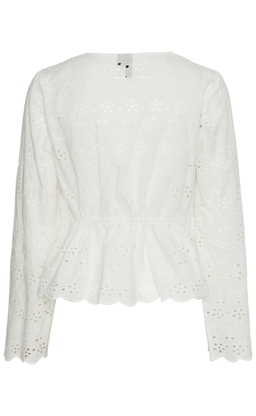 PIECES Topp - Armorine - Cloud Dancer