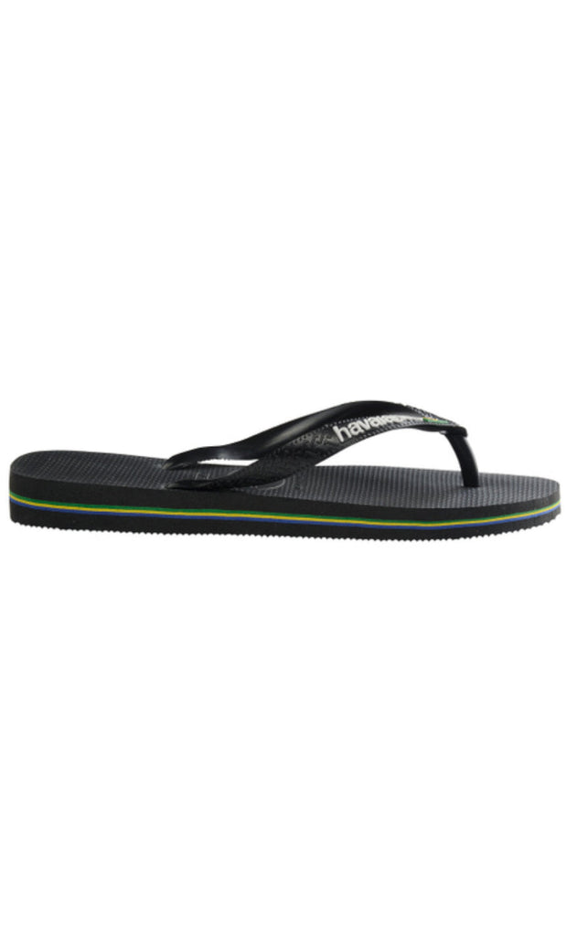 Havaianas Klipklappere - Brasil Logo - Black