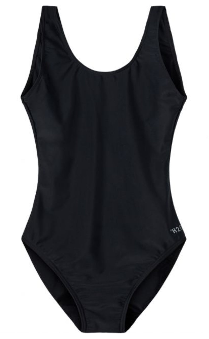 H2O Badedrakt - Tornø Swim - Black