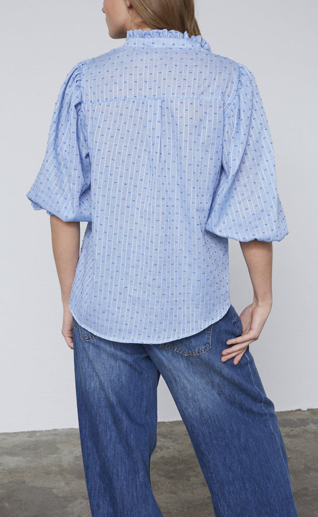 Love & Divine Bluse - Love456-7 - Blue Dot