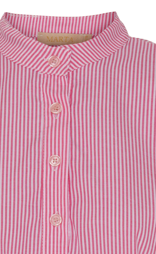 Marta Du Chateau Bluse - 5805 Cila - Fuxia Stripe