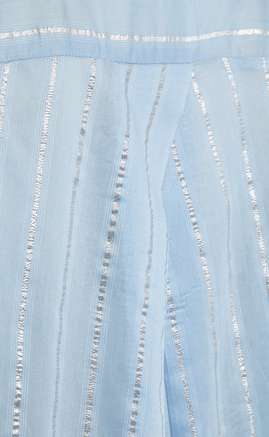 Freequent Bluse - Simi - Chambray Blue W. Silver