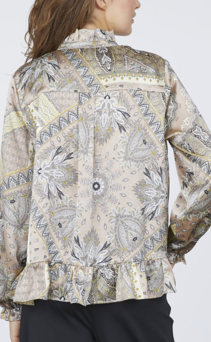 Love & Divine Bluse - Love1071 - Earth Paisley
