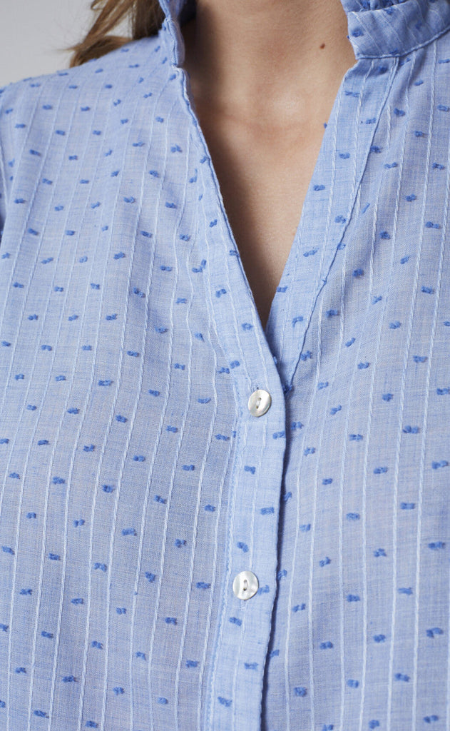 Love & Divine Bluse - Love456-7 - Blue Dot