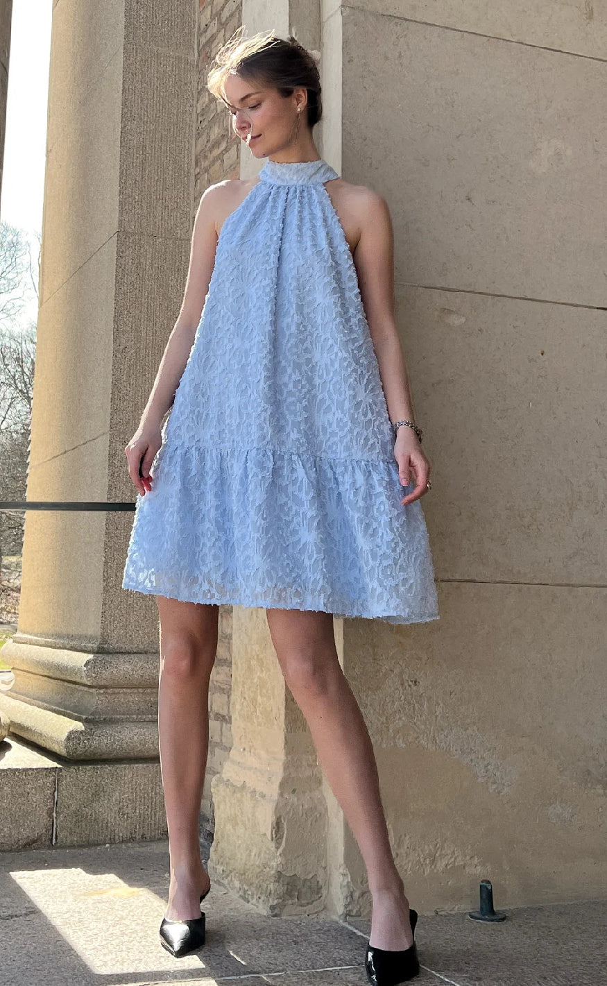Noella Kjole - London - Air Blue