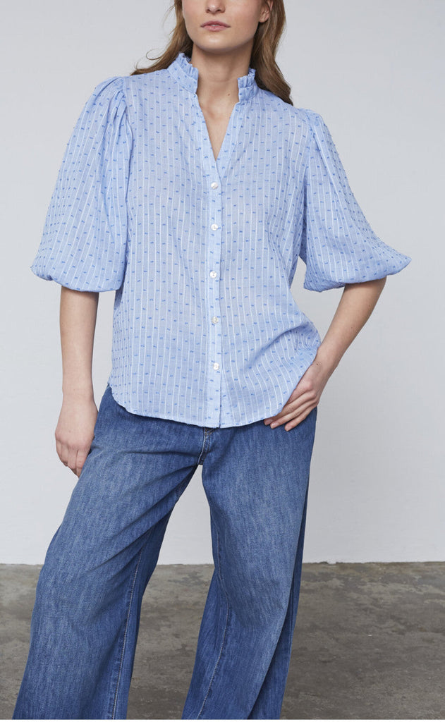 Love & Divine Bluse - Love456-7 - Blue Dot