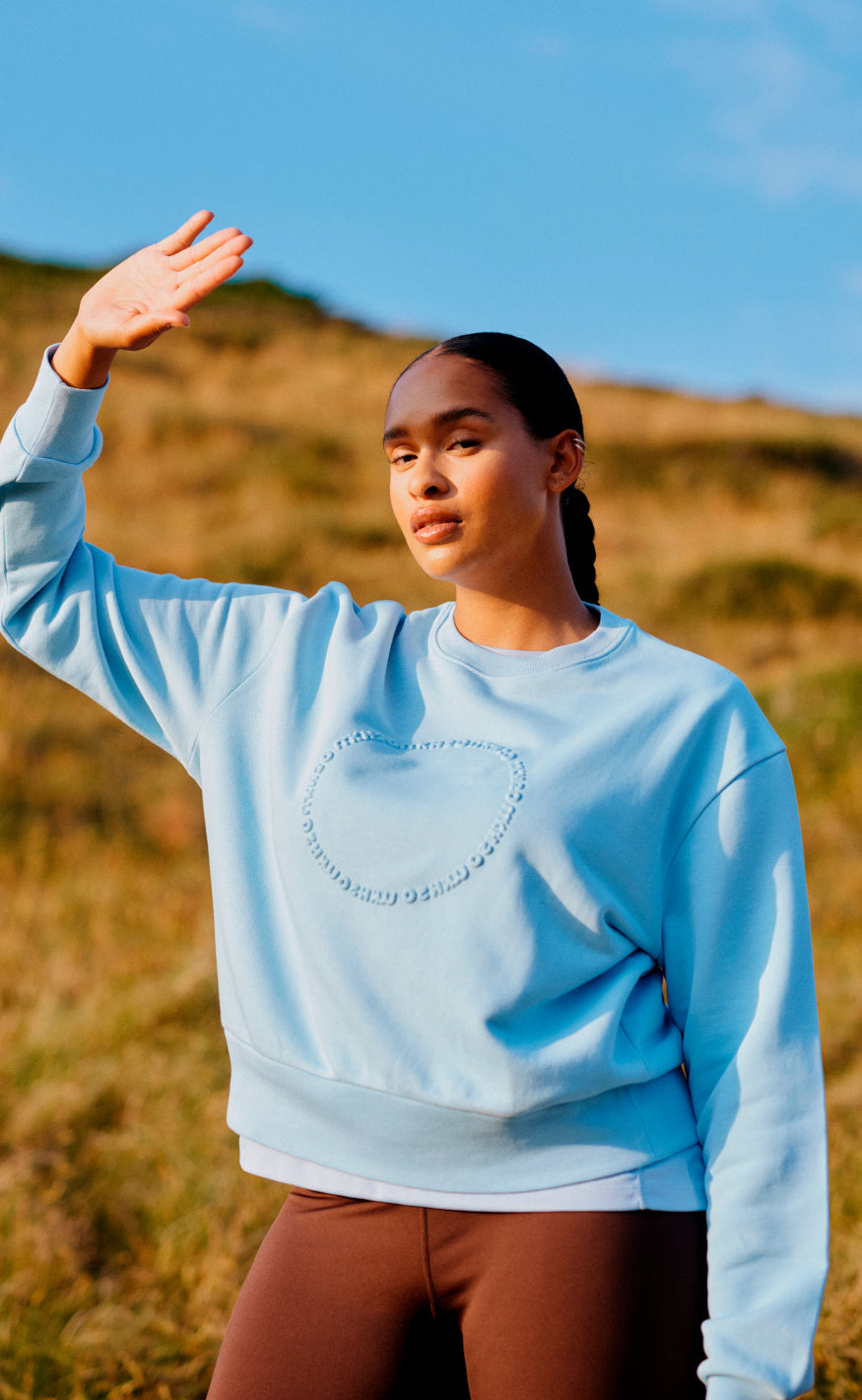 MKxH2O Sweater - O'Neck Sweat - Light Blue